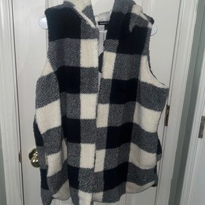 Mesh & Lace Hooded Vest